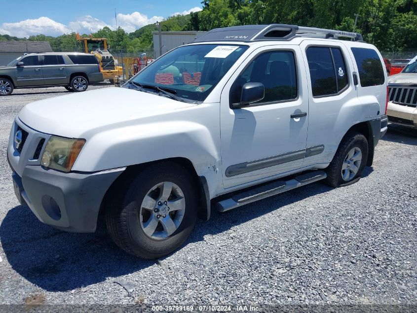 2010 Nissan Xterra S VIN: 5N1AN0NU7AC517132 Lot: 39799169