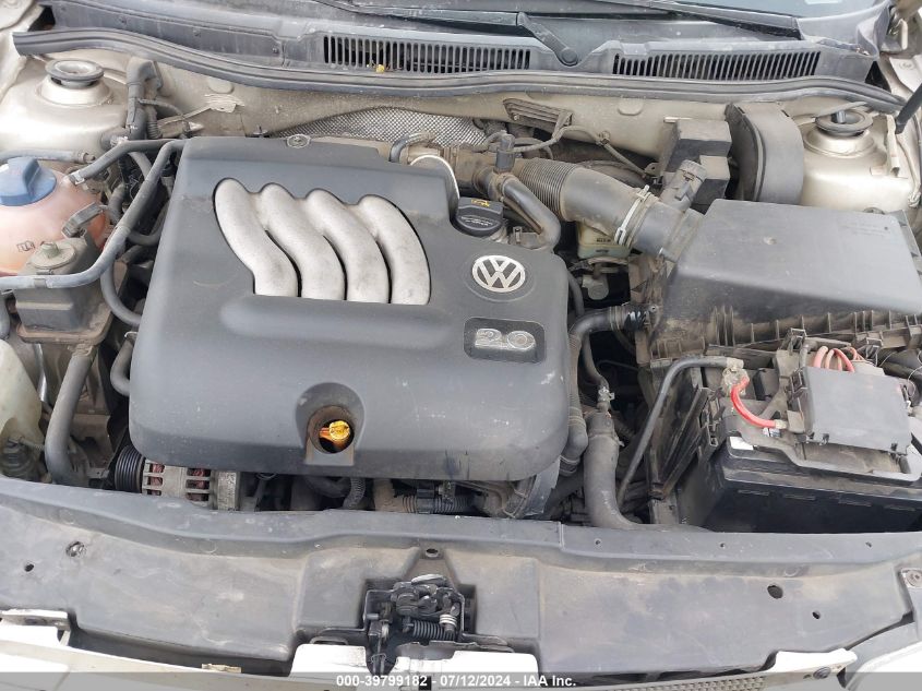 2004 Volkswagen Jetta Gl VIN: WVWRL61J34W145853 Lot: 39799182