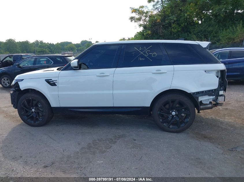 2019 Land Rover Range Rover Sport Hse Mhev VIN: SALWR2RU4KA874309 Lot: 39799191