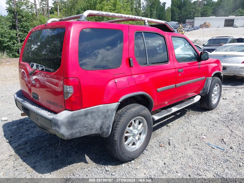 2000 Nissan Xterra Se/Xe VIN: 5N1ED28T9YC525472 Lot: 39799197