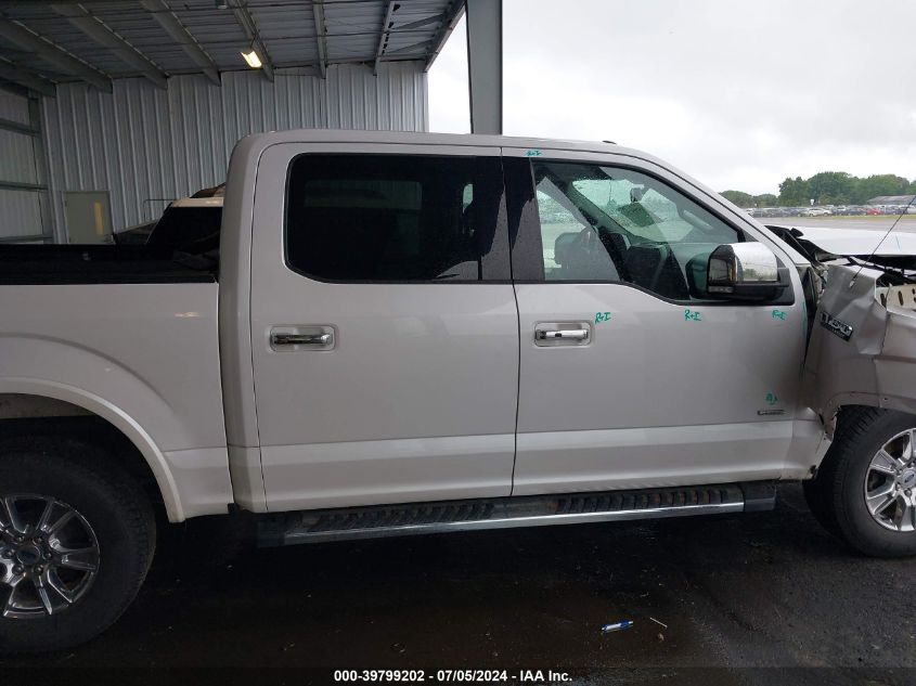 2016 Ford F-150 Lariat VIN: 1FTEW1EG3GKD88968 Lot: 39799202