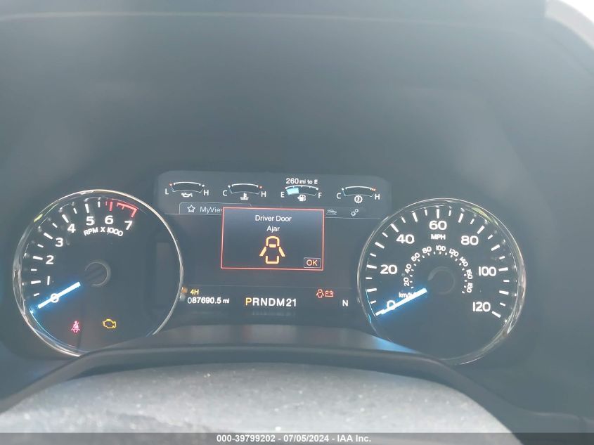 2016 Ford F-150 Lariat VIN: 1FTEW1EG3GKD88968 Lot: 39799202