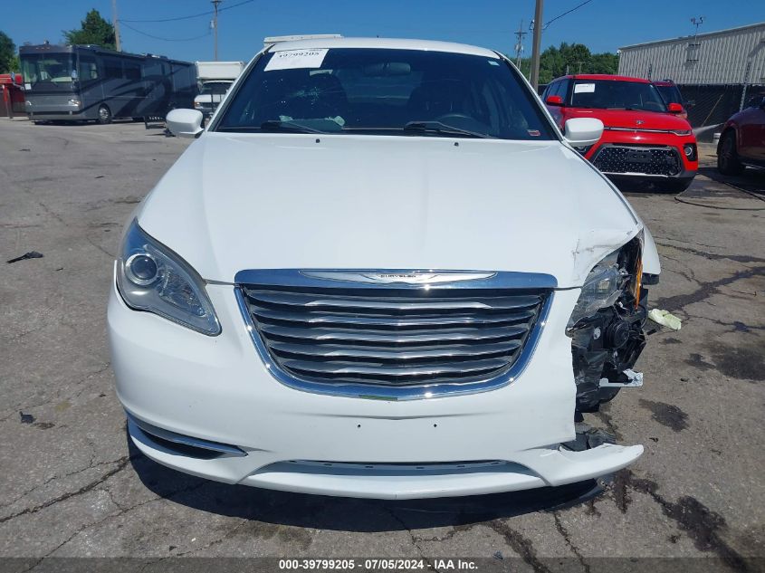 2014 Chrysler 200 Lx VIN: 1C3CCBAB6EN123400 Lot: 39799205