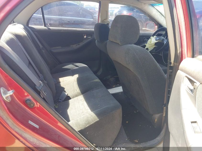 2003 Toyota Corolla S VIN: 1NXBR32E23Z005654 Lot: 39799212