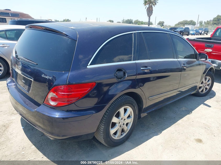 2007 Mercedes-Benz R 350 4Matic VIN: 4JGCB65E47A044369 Lot: 39799225