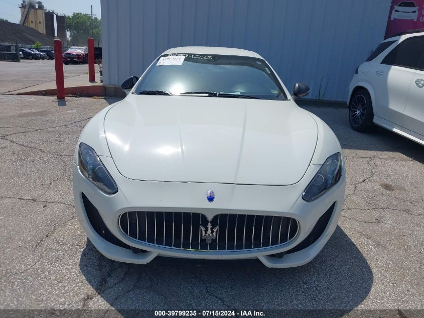 2013 Maserati Granturismo Mc/Sport VIN: ZAM45VLA3D0068573 Lot: 39799235