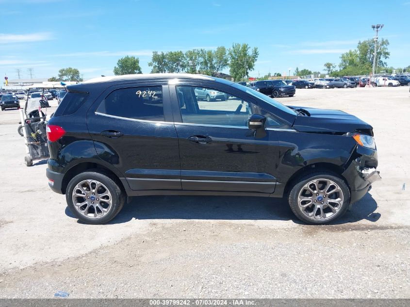 2018 Ford Ecosport Titanium VIN: MAJ6P1WLXJC189081 Lot: 39799242