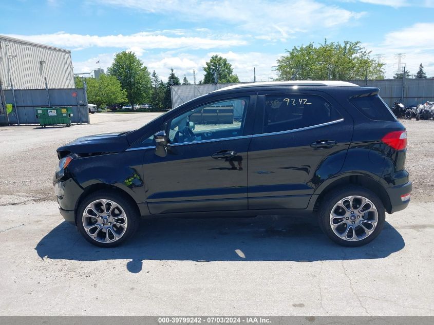2018 Ford Ecosport Titanium VIN: MAJ6P1WLXJC189081 Lot: 39799242