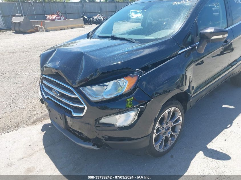 2018 Ford Ecosport Titanium VIN: MAJ6P1WLXJC189081 Lot: 39799242