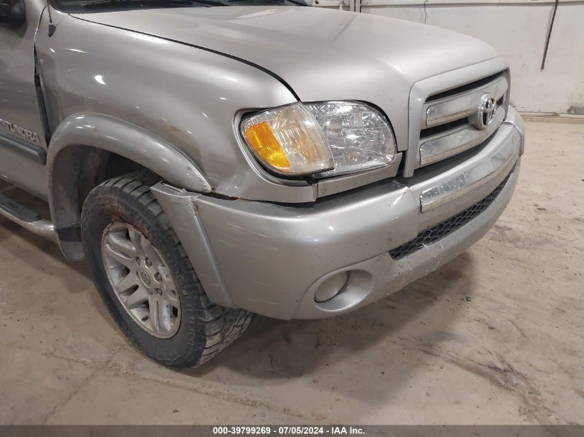 2003 Toyota Tundra Sr5 V8 VIN: 5TBBT44163S424822 Lot: 39799269