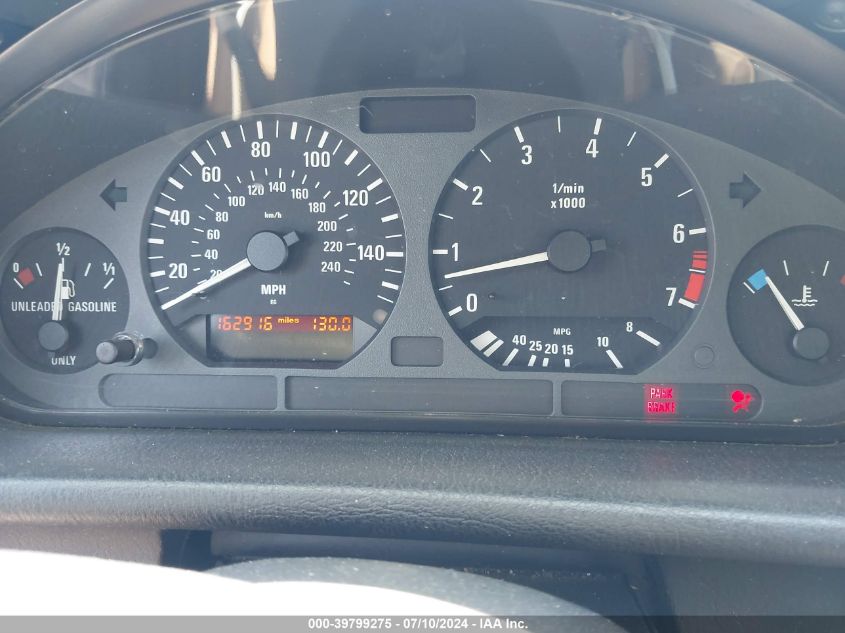 1996 BMW 328 Ic VIN: WBABK7329TET61353 Lot: 39799275