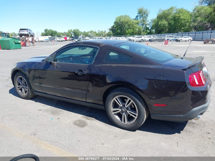 2012 Ford Mustang V6 Premium VIN: 1ZVBP8AM5C5206410 Lot: 39799277