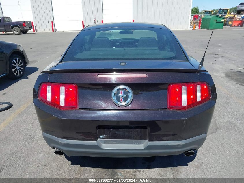 2012 Ford Mustang V6 Premium VIN: 1ZVBP8AM5C5206410 Lot: 39799277