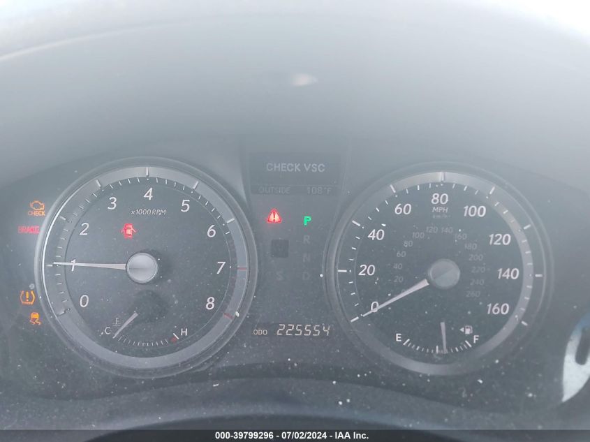 2007 Lexus Es 350 VIN: JTHBJ46G672107813 Lot: 39799296