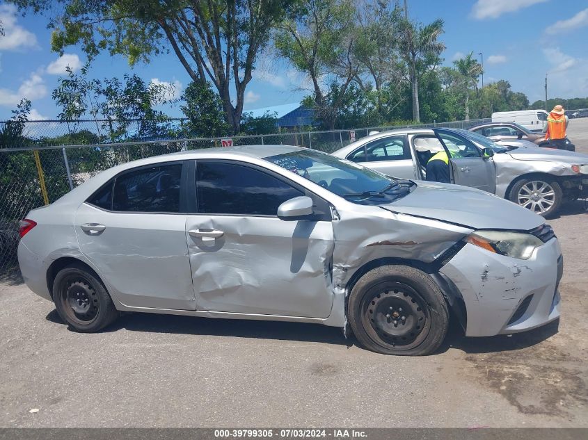 2014 TOYOTA COROLLA LE - 2T1BURHE8EC187535