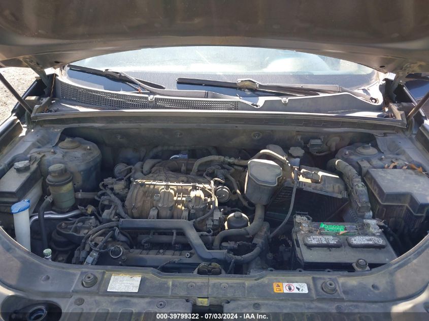 2013 Kia Sorento Lx VIN: 5XYKT4A21DG370753 Lot: 39799322