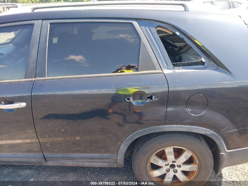 2013 Kia Sorento Lx VIN: 5XYKT4A21DG370753 Lot: 39799322