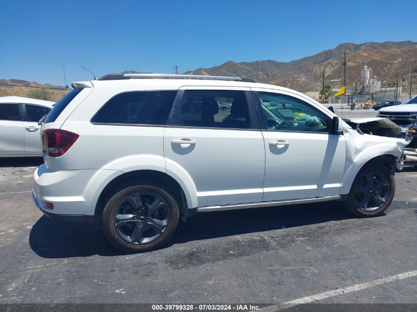 2018 Dodge Journey Crossroad Awd VIN: 3C4PDDGG1JT499487 Lot: 39799328