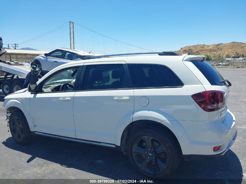 2018 Dodge Journey Crossroad Awd VIN: 3C4PDDGG1JT499487 Lot: 39799328