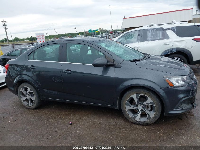 2019 Chevrolet Sonic Premier Auto VIN: 1G1JF5SB1K4129139 Lot: 39799342