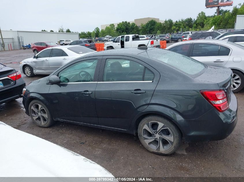 2019 Chevrolet Sonic Premier Auto VIN: 1G1JF5SB1K4129139 Lot: 39799342