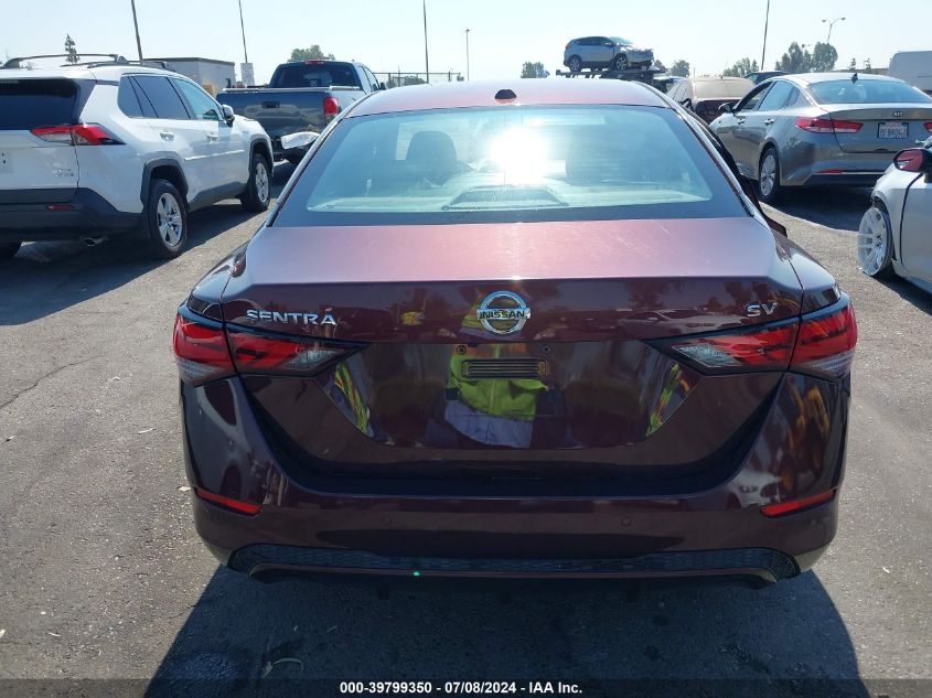 2020 Nissan Sentra Sv Xtronic Cvt VIN: 3N1AB8CV6LY226254 Lot: 39799350