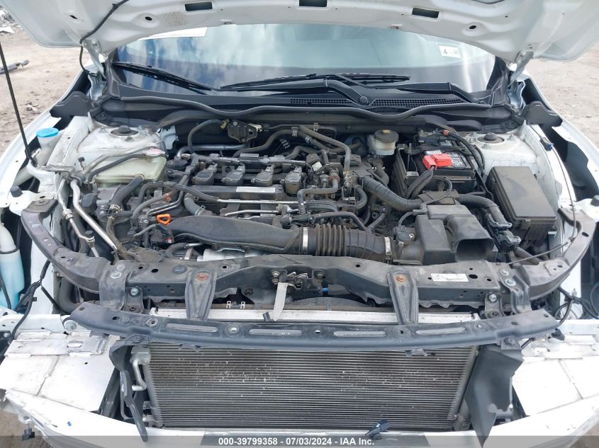 2018 Honda Civic Ex-L VIN: JHMFC1F70JX028884 Lot: 39799358