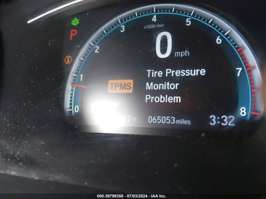 2018 Honda Civic Ex-L VIN: JHMFC1F70JX028884 Lot: 39799358