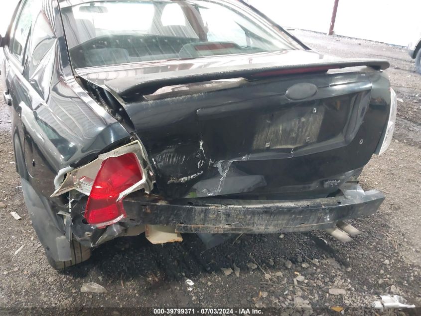 2006 Ford Fusion Se VIN: 3FAFP07ZX6R232663 Lot: 39799371