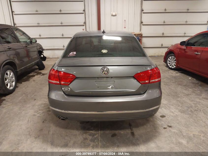 2013 Volkswagen Passat 2.0L Tdi Sel Premium VIN: 1VWCN7A34DC145043 Lot: 39799377