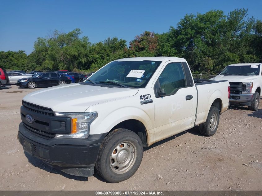 2018 Ford F-150 Xl VIN: 1FTMF1CB7JFD61257 Lot: 39799385