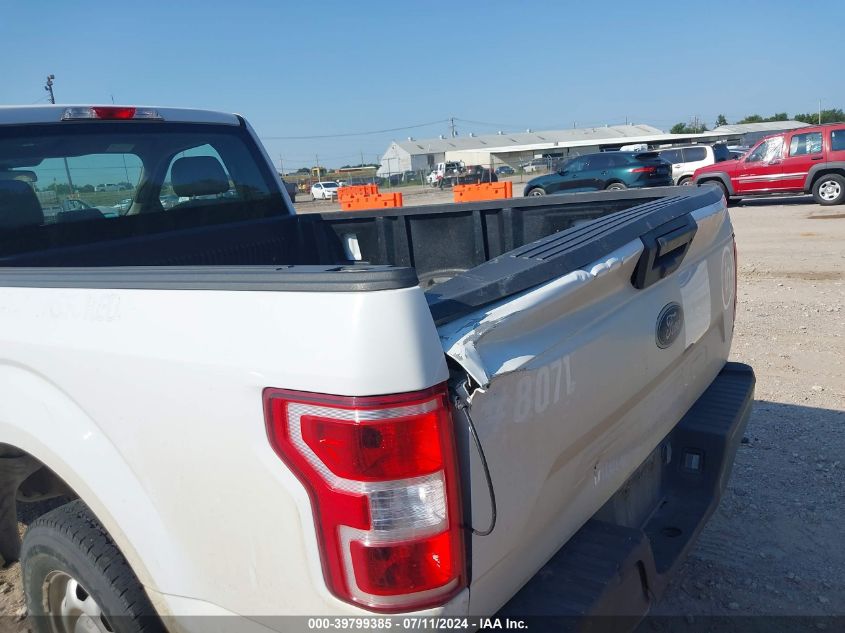 2018 Ford F-150 Xl VIN: 1FTMF1CB7JFD61257 Lot: 39799385