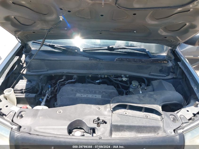 2010 Honda Pilot Lx VIN: 5FNYF4H28AB012446 Lot: 39799388