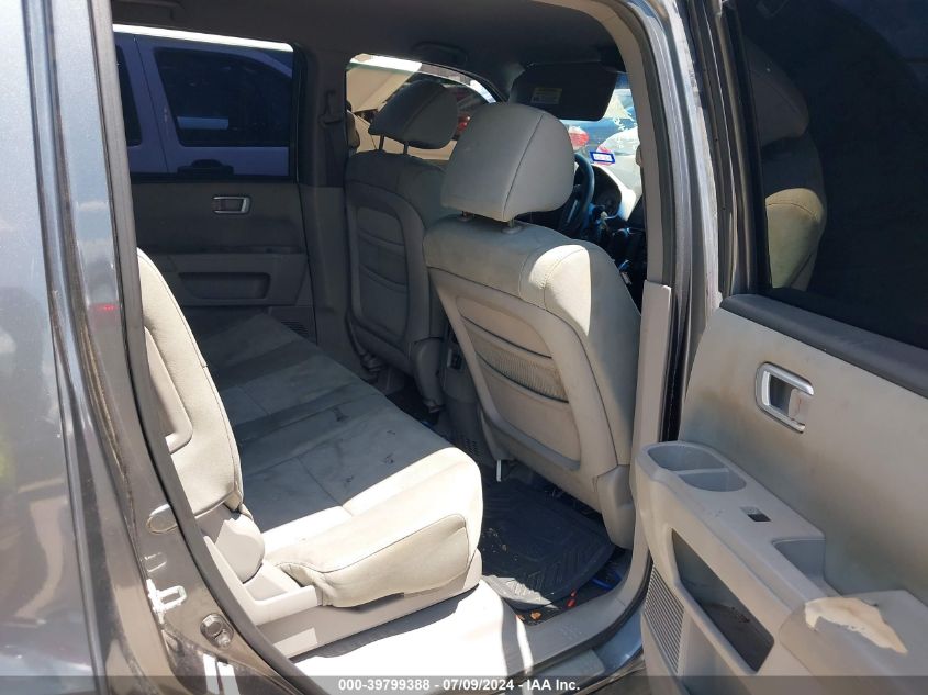 2010 Honda Pilot Lx VIN: 5FNYF4H28AB012446 Lot: 39799388