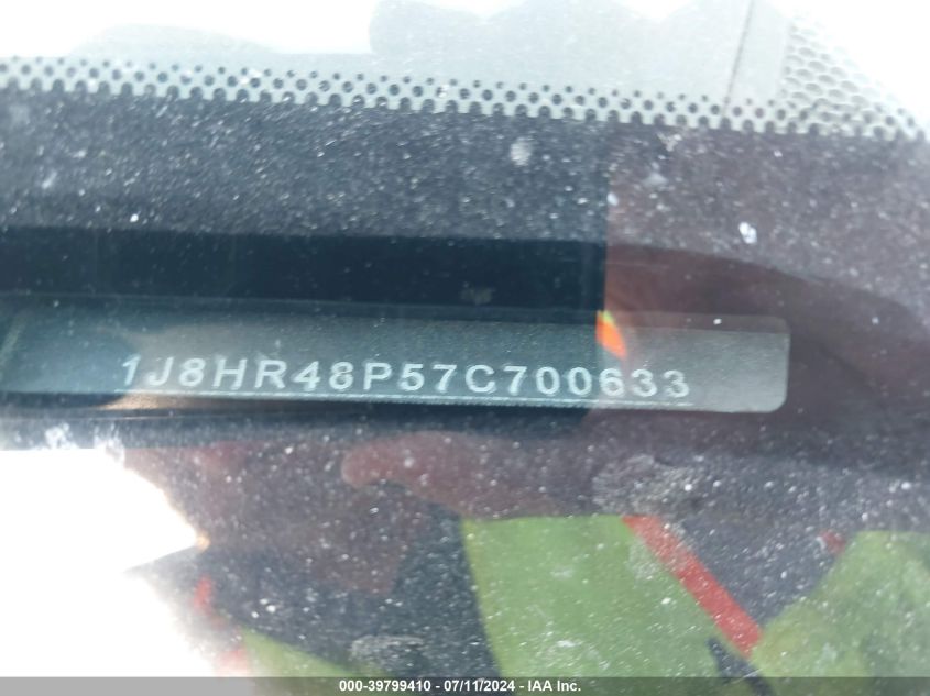 2007 Jeep Grand Cherokee Laredo VIN: 1J8HR48P57C700633 Lot: 39799410