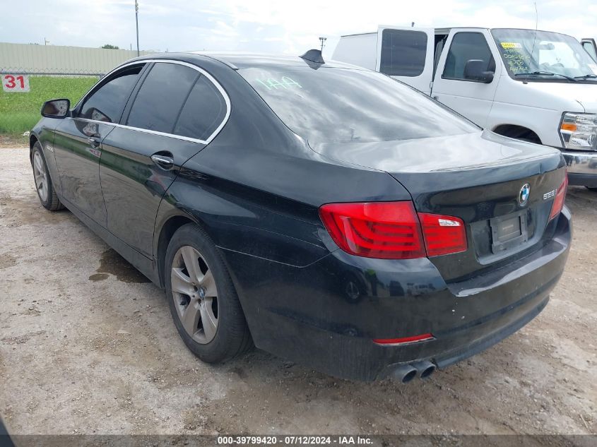 2011 BMW 528I VIN: WBAFR1C55BC747475 Lot: 39799420