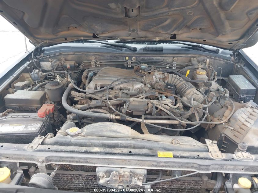 2002 Infiniti Qx4 Luxury VIN: JNRDR09X22W213037 Lot: 39799422