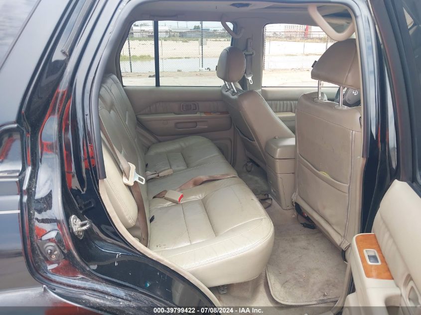 2002 Infiniti Qx4 Luxury VIN: JNRDR09X22W213037 Lot: 39799422