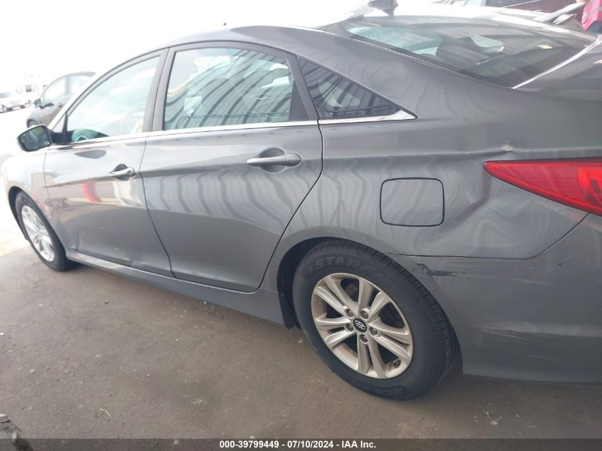 2014 Hyundai Sonata Gls VIN: 5NPEB4AC8EH940525 Lot: 39799449