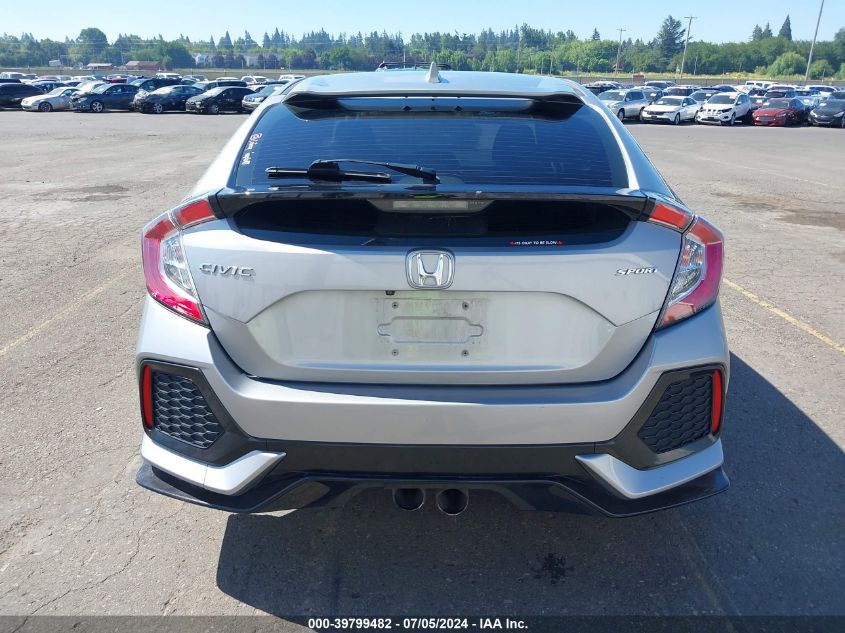 2019 Honda Civic Sport VIN: SHHFK7H46KU422572 Lot: 39799482