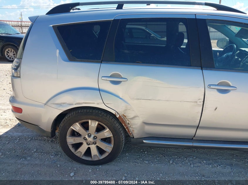 2012 Mitsubishi Outlander Se VIN: JA4JT3AW1CU001441 Lot: 39799488