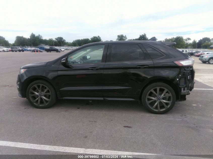 2017 Ford Edge Sport VIN: 2FMPK4AP2HBC60384 Lot: 39799502