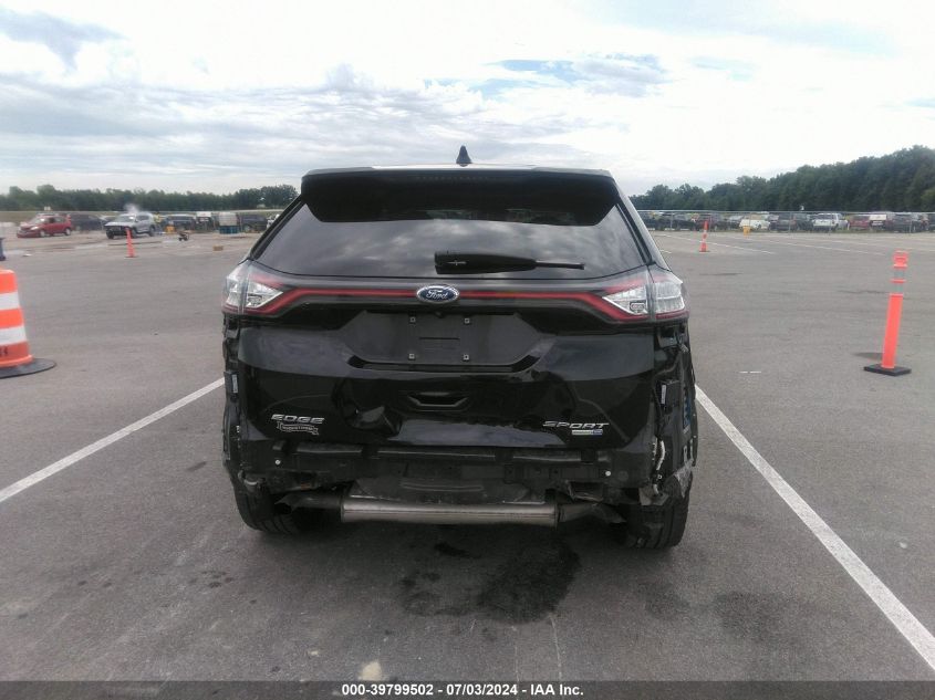 2017 Ford Edge Sport VIN: 2FMPK4AP2HBC60384 Lot: 39799502