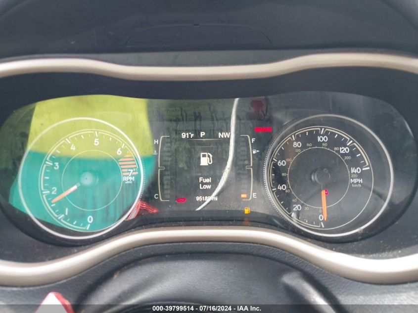 2017 Jeep Cherokee Latitude 4X4 VIN: 1C4PJMCB8HW655287 Lot: 39799514