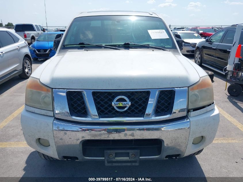 2008 Nissan Titan Le VIN: 1N6BA07D58N312499 Lot: 39799517