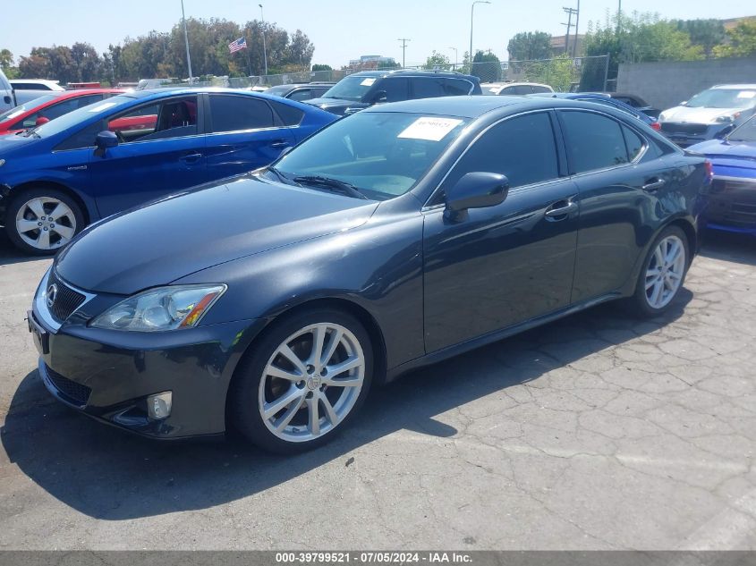 2007 Lexus Is 250 VIN: JTHBK262475026233 Lot: 39799521