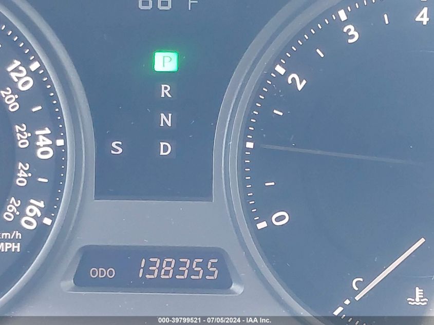 2007 Lexus Is 250 VIN: JTHBK262475026233 Lot: 39799521