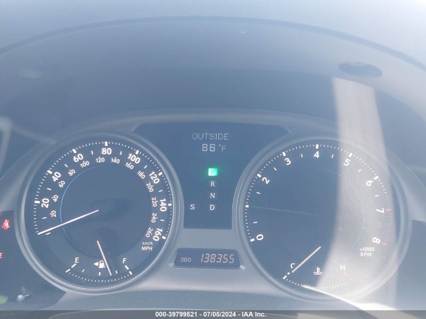 2007 Lexus Is 250 VIN: JTHBK262475026233 Lot: 39799521