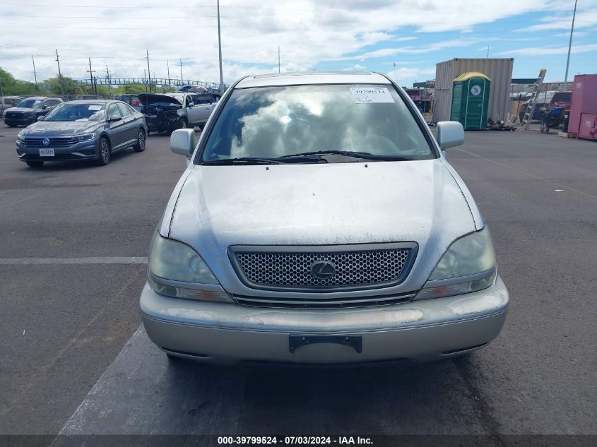 2001 Lexus Rx 300 VIN: JTJHF10U810207583 Lot: 39799524