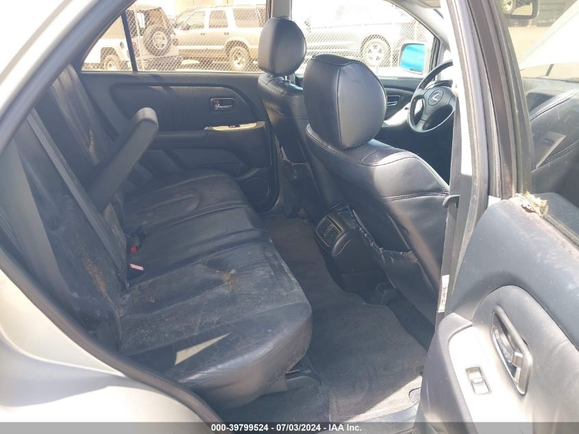 2001 Lexus Rx 300 VIN: JTJHF10U810207583 Lot: 39799524